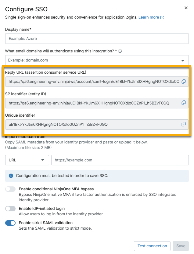 configure SSO_url and id.png